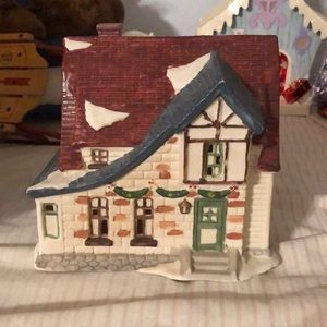 Christmas village house